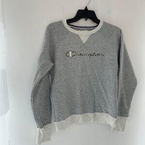 Grey Champion long sleeve crew neck